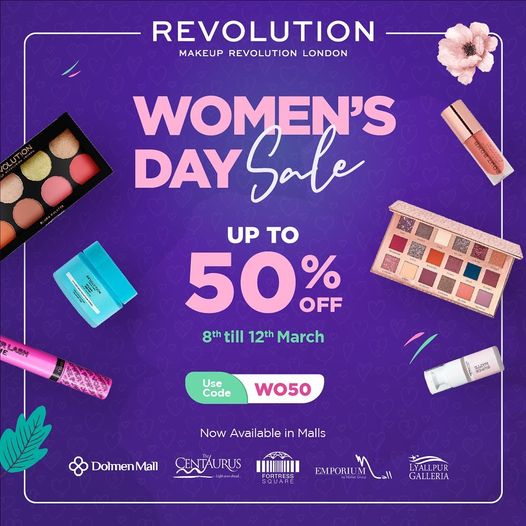 Discount codes for outlet makeup revolution